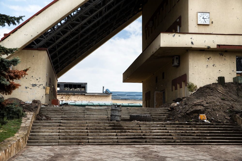 An abandoned ruins. A ruined building. An unfinished construction that represents Thailand Construction Labor Market shortages.